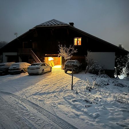 Chalet à Megève-Vauvray - Appartements tout confort, vue Mont Blanc Demi-Quartier Esterno foto