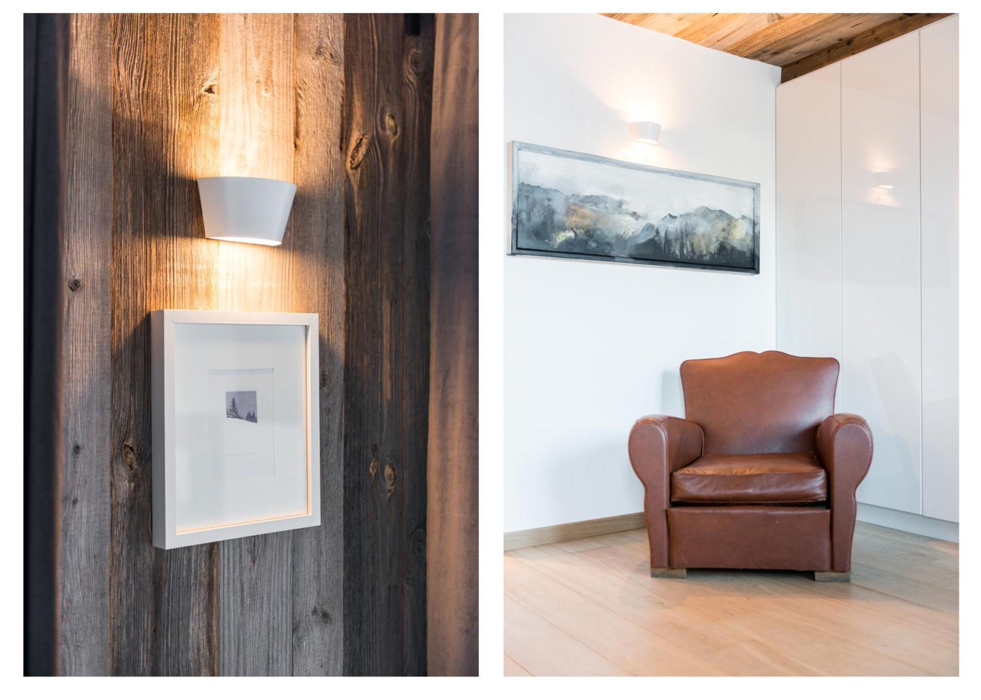 Chalet à Megève-Vauvray - Appartements tout confort, vue Mont Blanc Demi-Quartier Esterno foto
