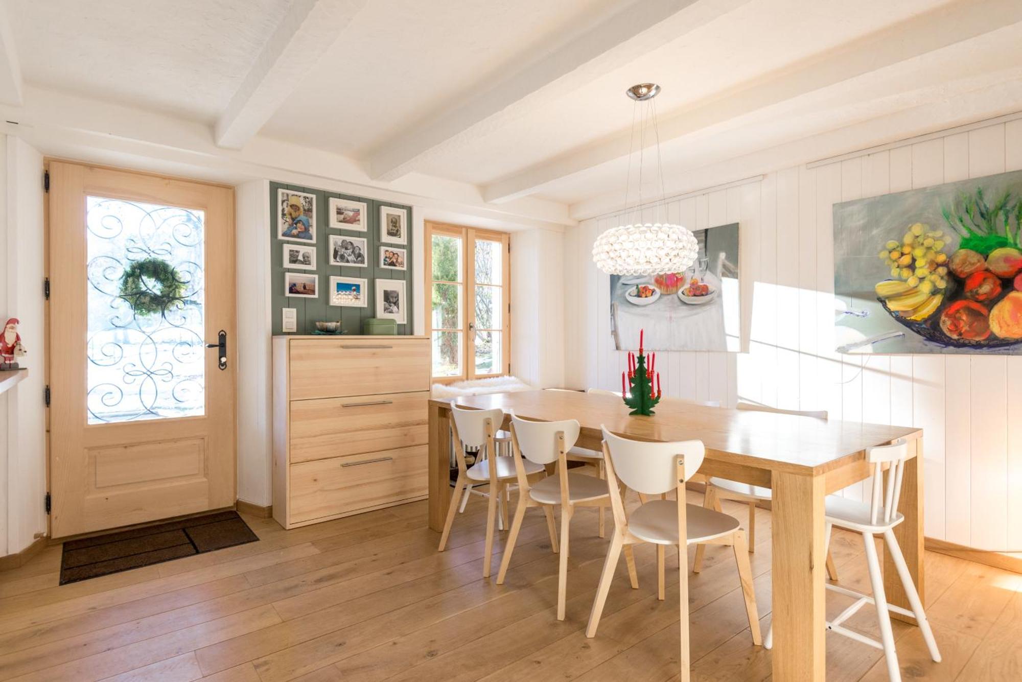 Chalet à Megève-Vauvray - Appartements tout confort, vue Mont Blanc Demi-Quartier Esterno foto