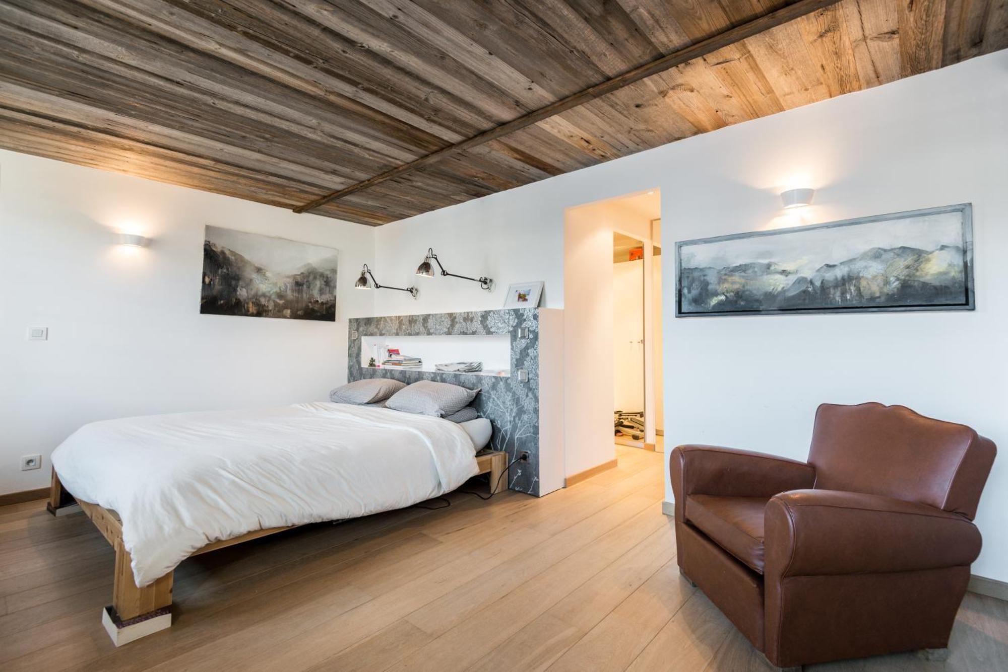 Chalet à Megève-Vauvray - Appartements tout confort, vue Mont Blanc Demi-Quartier Esterno foto