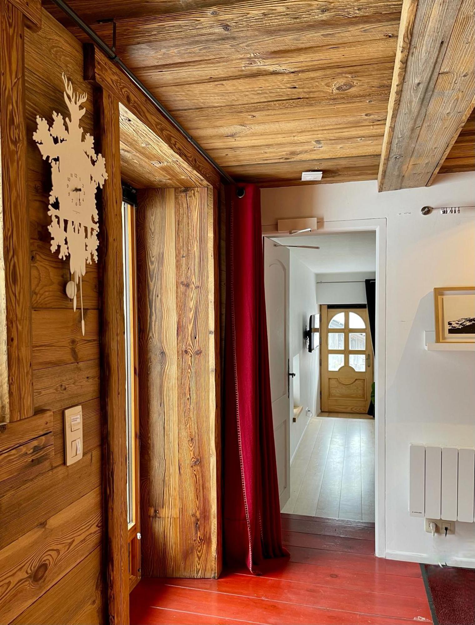 Chalet à Megève-Vauvray - Appartements tout confort, vue Mont Blanc Demi-Quartier Esterno foto