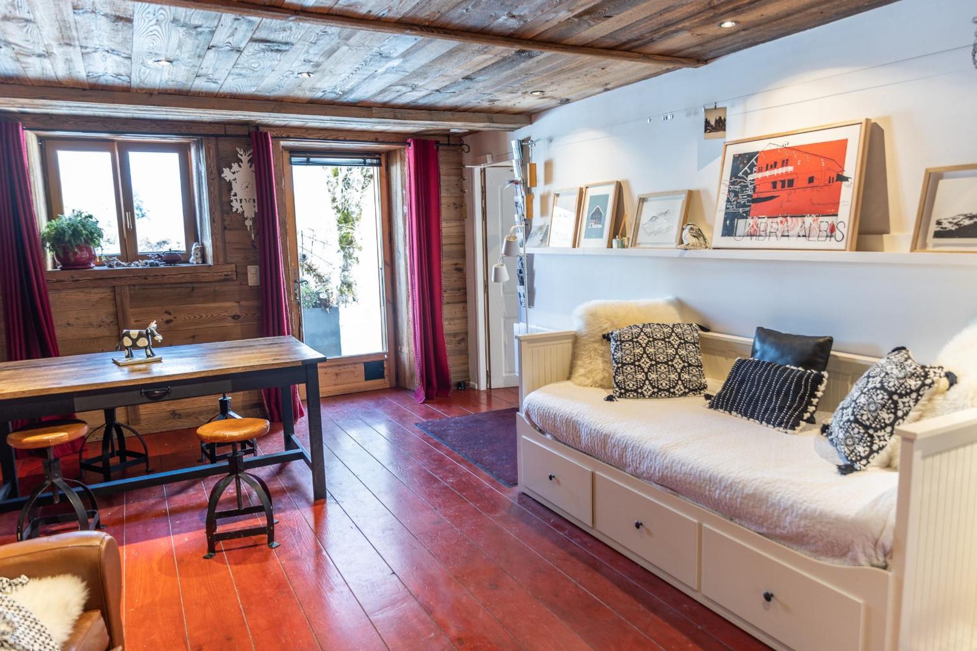 Chalet à Megève-Vauvray - Appartements tout confort, vue Mont Blanc Demi-Quartier Esterno foto