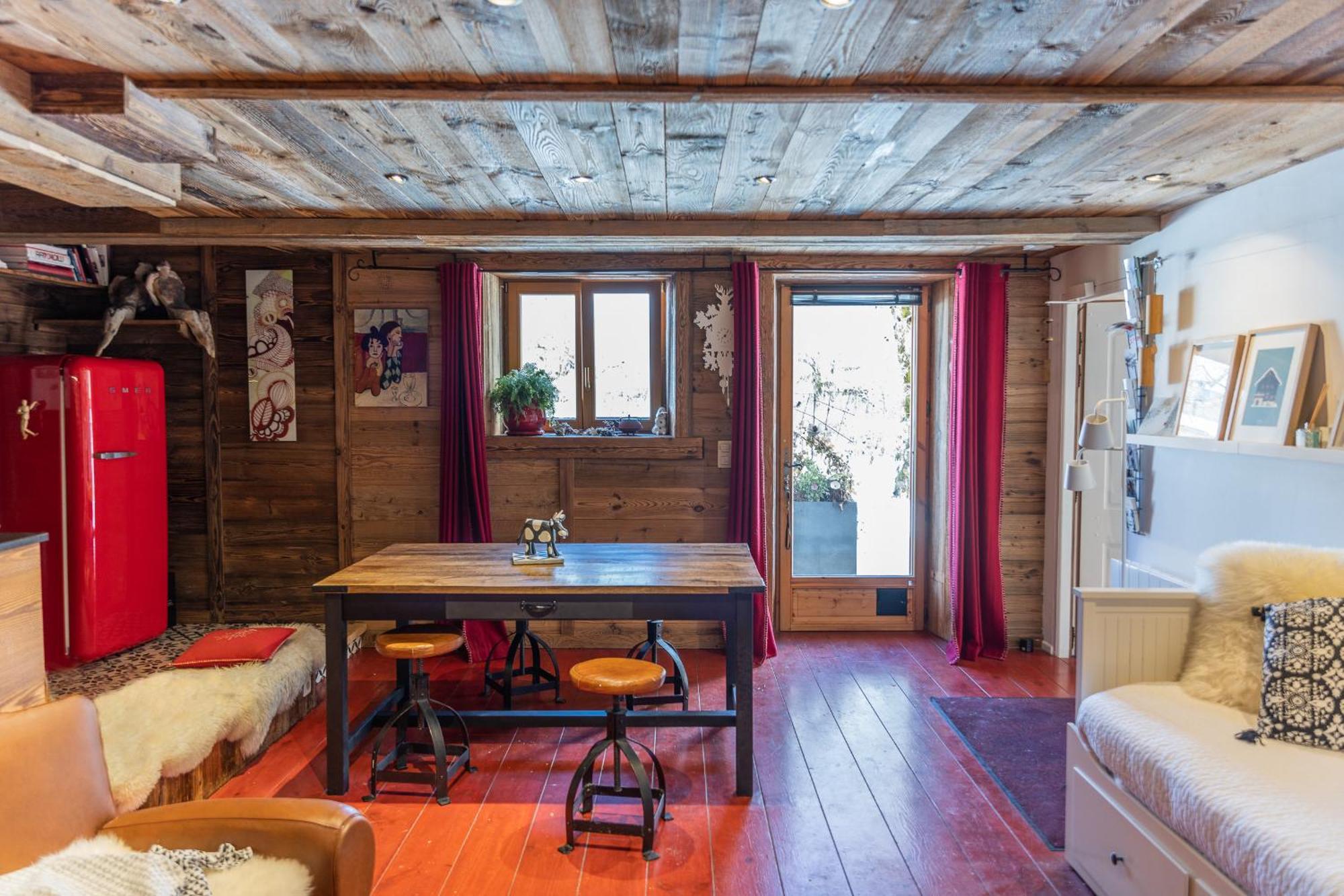 Chalet à Megève-Vauvray - Appartements tout confort, vue Mont Blanc Demi-Quartier Esterno foto