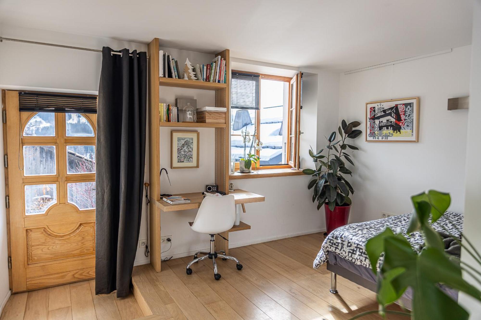 Chalet à Megève-Vauvray - Appartements tout confort, vue Mont Blanc Demi-Quartier Esterno foto