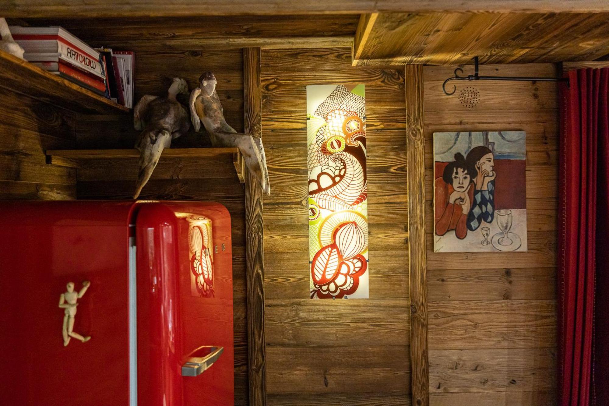 Chalet à Megève-Vauvray - Appartements tout confort, vue Mont Blanc Demi-Quartier Esterno foto