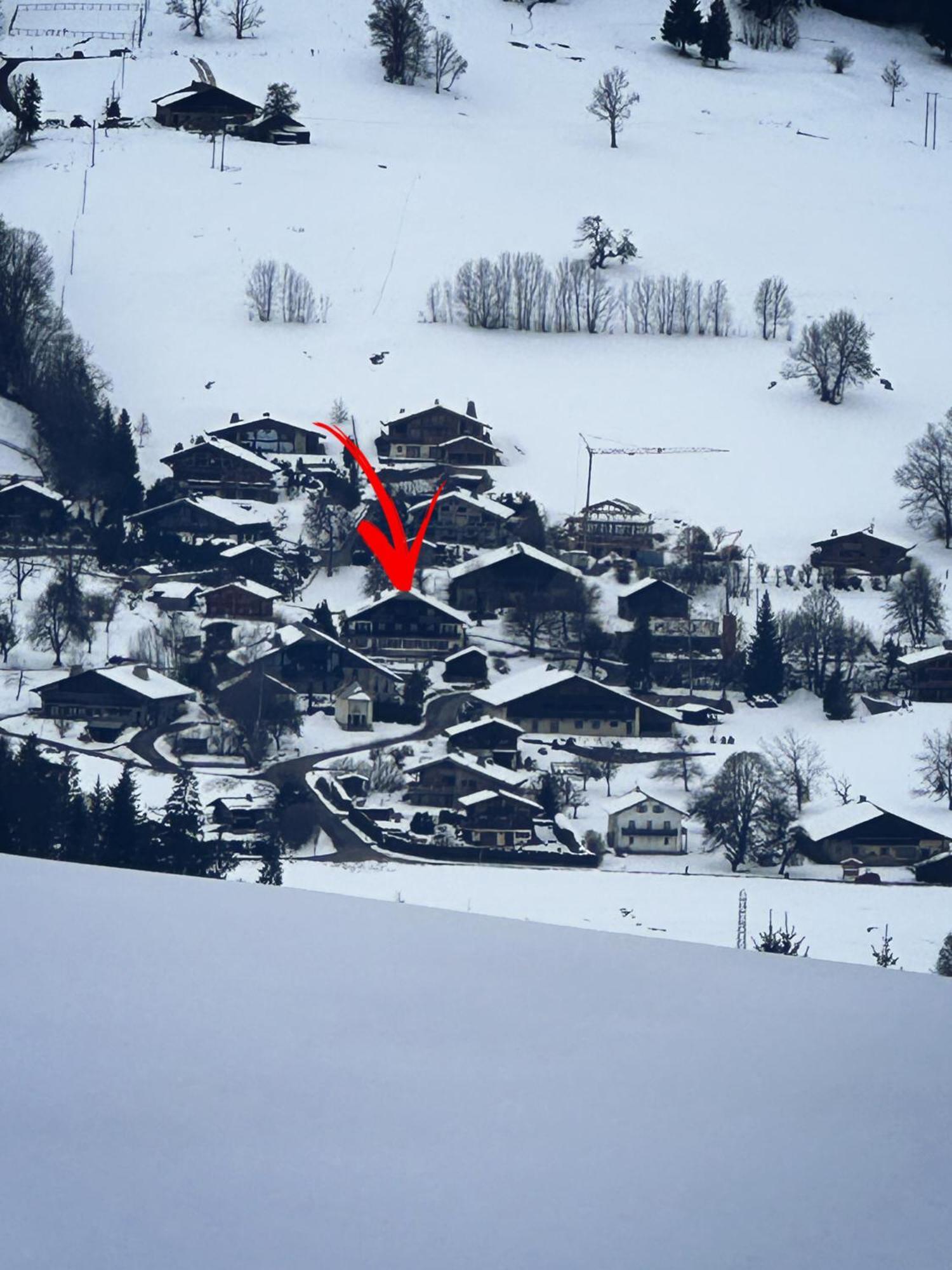 Chalet à Megève-Vauvray - Appartements tout confort, vue Mont Blanc Demi-Quartier Esterno foto
